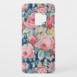 Cute Adorable Modern Blooming Flowers Case-Mate Samsung Galaxy S9 Case<br><div class="desc">This image features blooming flowers in blue, green and red colours.Stylish florals, petals, blooms a bouquet of colours.</div>