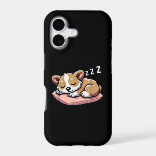 Cute Adorable Sleeping Animal Lovers Welsh Corgi P