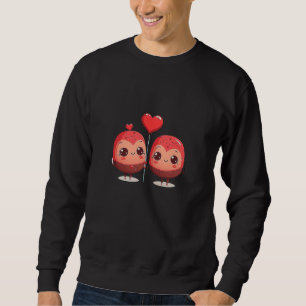 Cute adorable unique Happy Valentine's Day buddies Sweatshirt