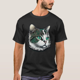 Cute adorable unique original coloured cat 5 T-Shirt