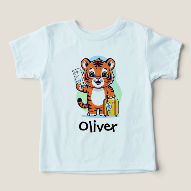 Cute Adventurer Tiger (Design Front)