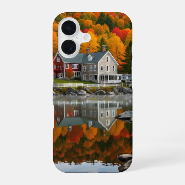 Cute Aesthetic Fall Wallpaper Ideas iPhone Designs 16 Case (Back)