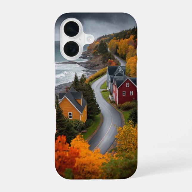 Cute Aesthetic Fall Wallpaper Ideas iPhone Designs 16 Case (Back)