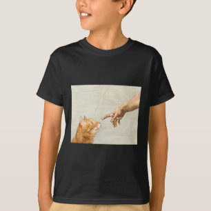 Cute Aesthetic Funny Cat Art Graphic Y2k Teen Girl T-Shirt