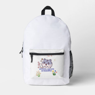 Cute Aesthetic Hamster Backpack