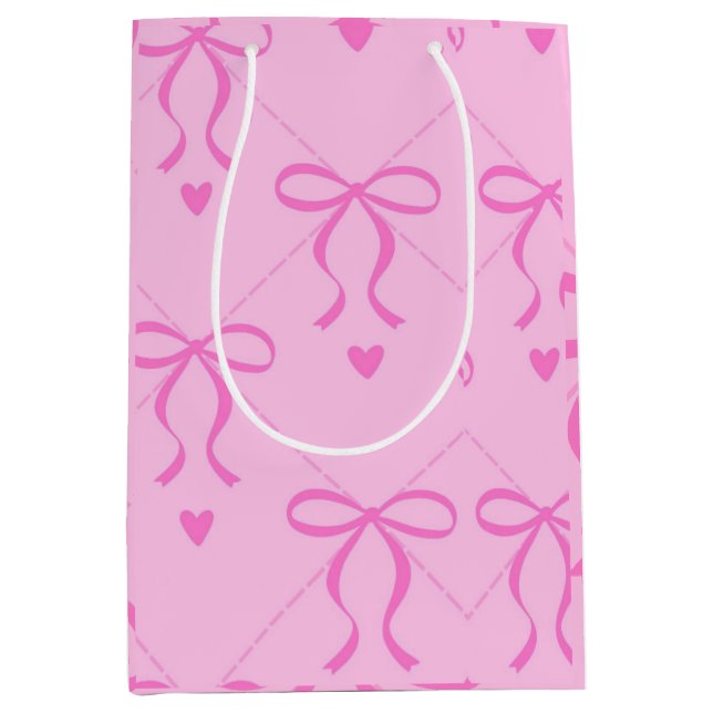 Cute Aesthetic Notebook Cover Medium Gift Bag (Front)