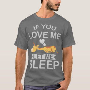 Cute African Safari Animal Lover PJ Funny Sleeping T-Shirt