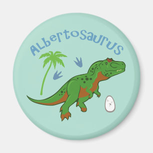 Cute Albertosaurus Magnet