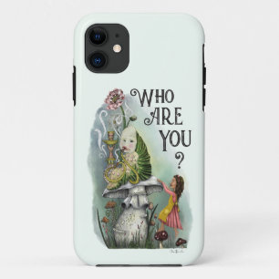Cute Alice in Wonderland and the Caterpillar Art Case-Mate iPhone Case