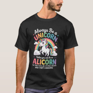 Cute Alicorn Magical Unicorn Fantasy Creature 1 T-Shirt