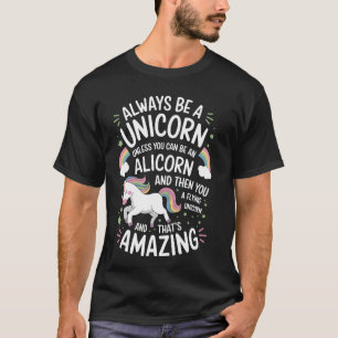 Cute Alicorn Magical Unicorn Fantasy Legendary Cre T-Shirt