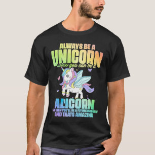Cute Alicorn Magical Unicorn Fantasy Legendary Cre T-Shirt