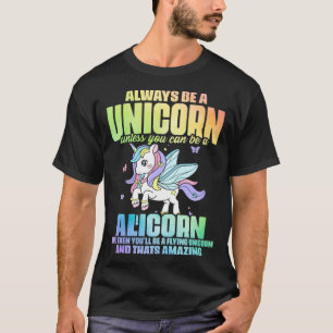 Cute Alicorn Magical Unicorn Fantasy Legendary Cre T-Shirt