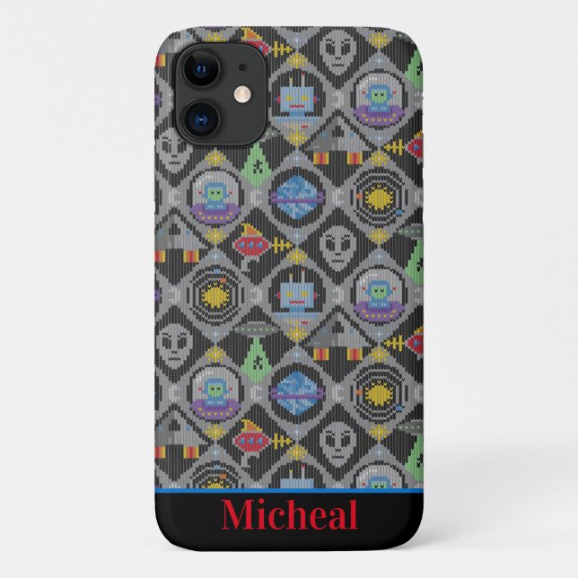 Cute Alien Case-Mate iPhone Case (Back)