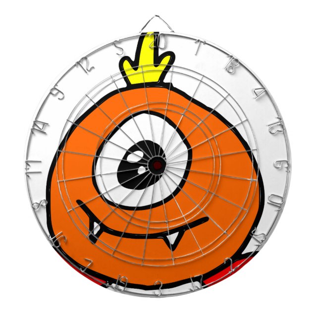 Cute Alien Dartboard (Front)