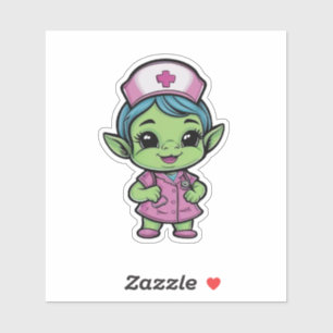 Cute Alien Nurse