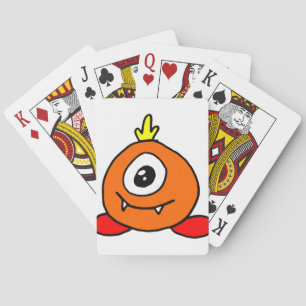 Cute Alien Playing Cards