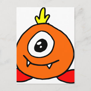 Cute Alien Postcard