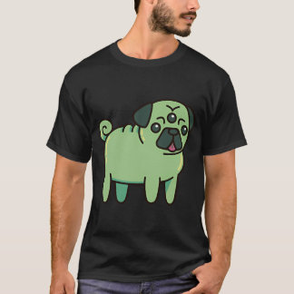 Cute Alien Pug T-Shirt