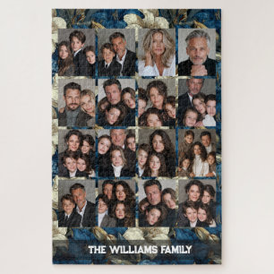 Cute Amaryllis Flower Family Photo Jigsaw Puzzle