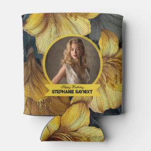 Cute Amaryllis Happy Birthday Gift For Sister Can Cooler