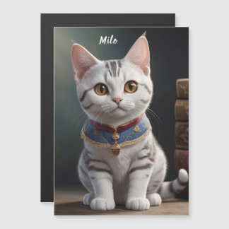 Cute American Shorthair Kitten with big Eyes