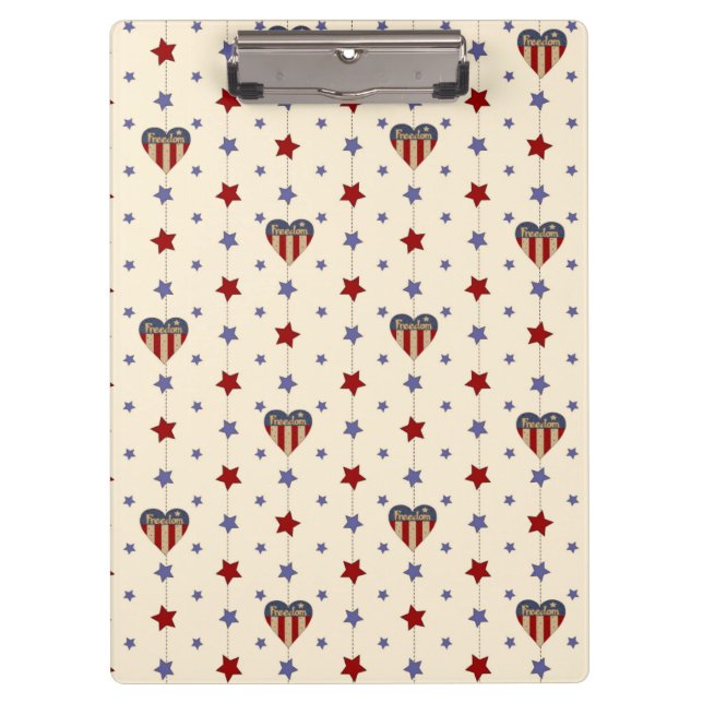 Cute Americana Clipboard (Front)