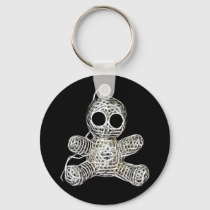Cute Amigurumi Voodoo Doll Key Ring
