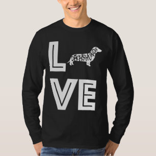 Cute Amp Funny Dachshund Dog Pet Lover Gift  G0024 T-Shirt