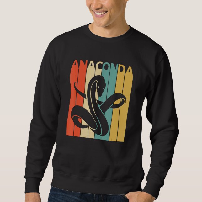 Cute Anaconda Animal Sweatshirt (Front)