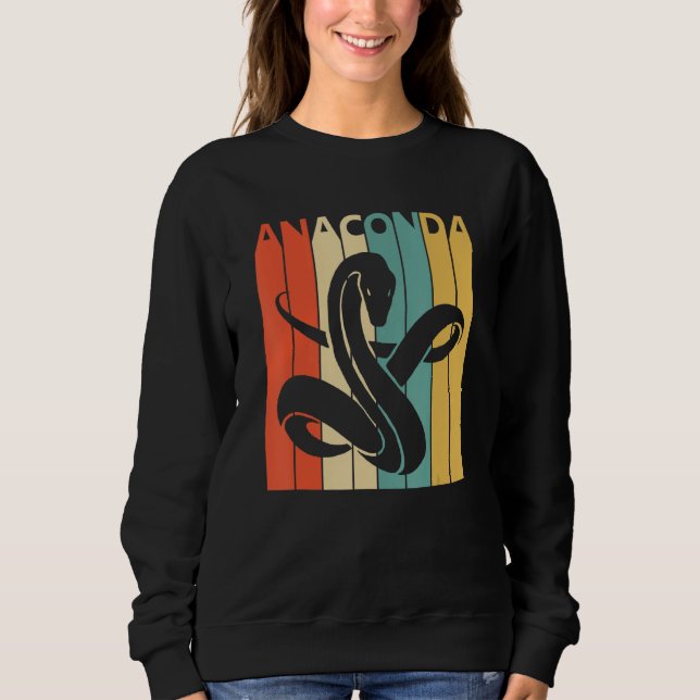 Cute Anaconda Animal Sweatshirt (Front)