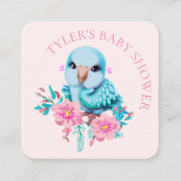 Cute and Adorable Blue Baby Parrot