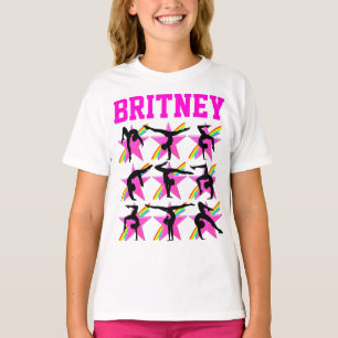 CUTE AND ADORABLE PERSONALIZED GYMNAST T-Shirt