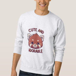 Cute and Adorable Red Panda Sweatshirt