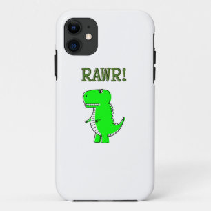 Cute and Angry T-Rex RAWR Case-Mate iPhone Case
