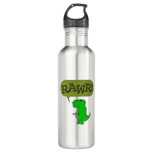 Cute And Angry Toy Dinosaur 710 Ml Water Bottle