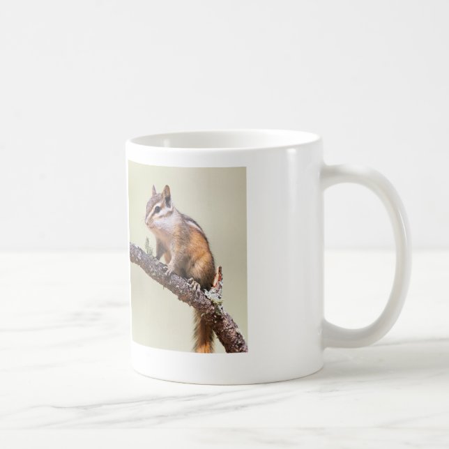Cute and chubby chipmunk coffee mug (Right)