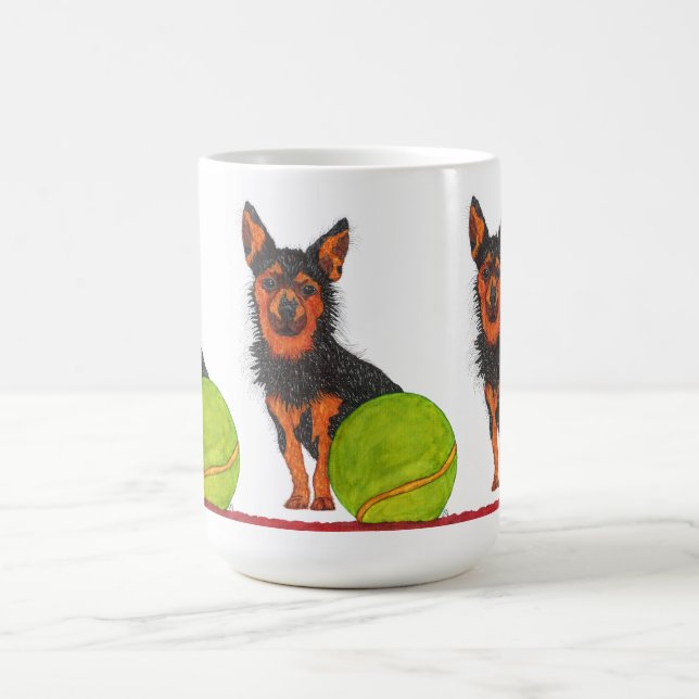 Cute and Colourful Chorkie Dog Mug (Center)