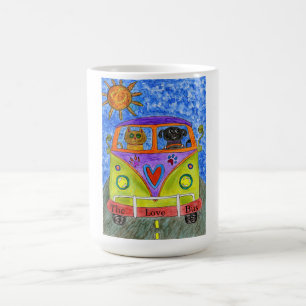 Cute and Colourful Dog & Cat Mug