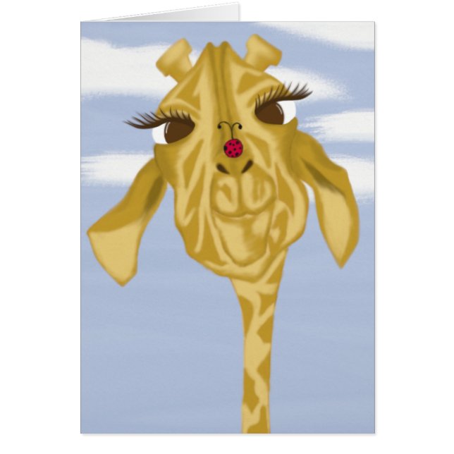 Cute And Colourful Giraffe (Front)