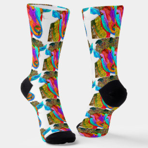 Cute and Colourful Goat Socks