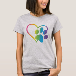 Cute and Colourful I Love Animals T-Shirt