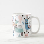 Cute and Colourful Llama Mug<br><div class="desc">What better way to enjoy your morning coffee than with a cute and colourful llama mug.  Remember though,  leave the drama to the llama!</div>