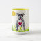 Cute and Colourful Pit Bull Mug