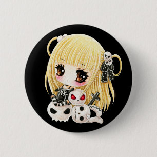 Cute and cool 6 cm round badge