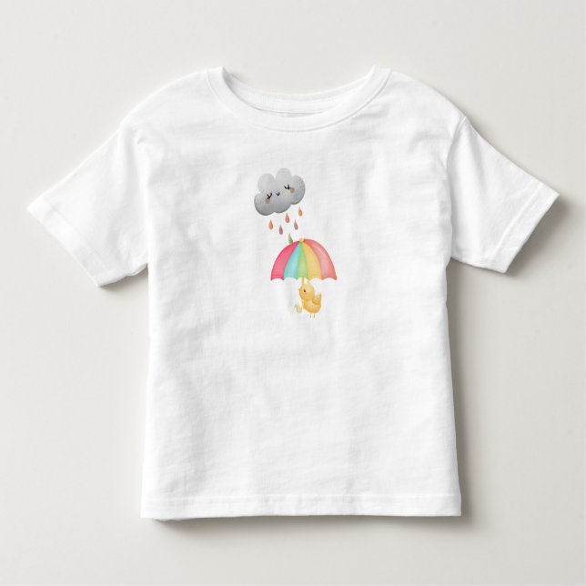 Cute and cool character children's t-shirt designs (Front)