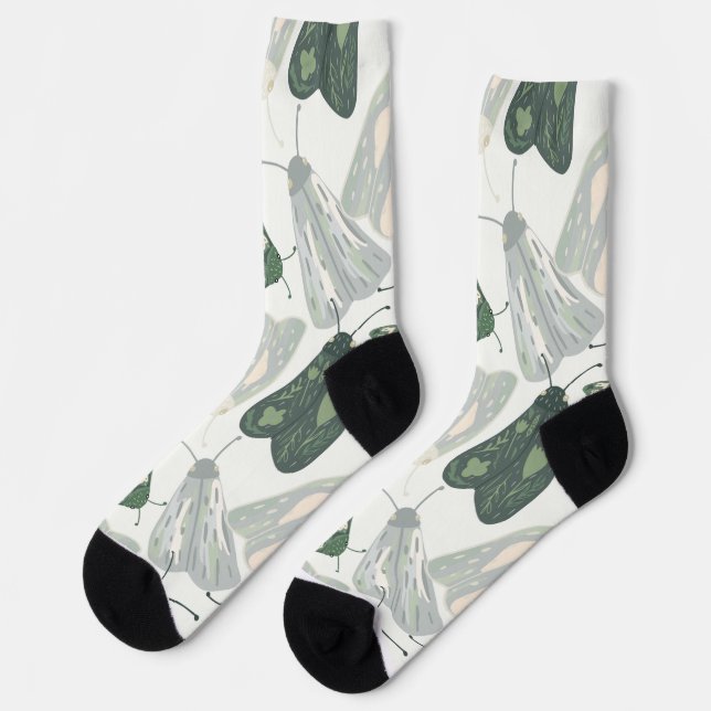 Cute and cool character sock designs (Left)