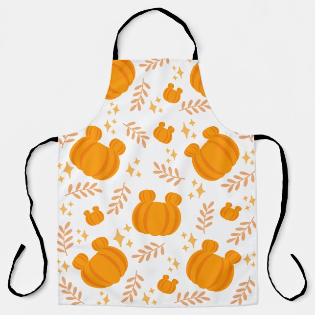 Cute and cosy pumpkin patch apron (Front)