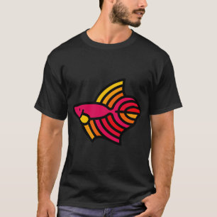 Cute and Curious Parrot Fish Wonders T-Shirt