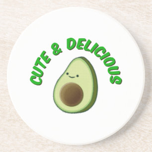 Cute And Delicious Avocado Coaster